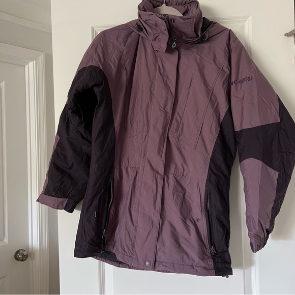 Vintage Columbia Vertex Winter Ski Coat in Purple - Picture 3 of 11
